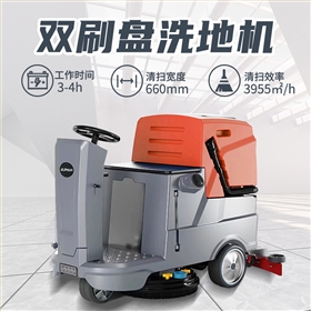 駕駛式洗地機(jī)：上海物流園區(qū)的高效清潔轉(zhuǎn)型