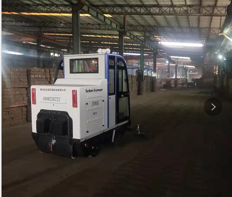 電動(dòng)掃地車交付湖南郴州某金屬公司 電動(dòng)掃地車交付湖南郴州某金屬公司