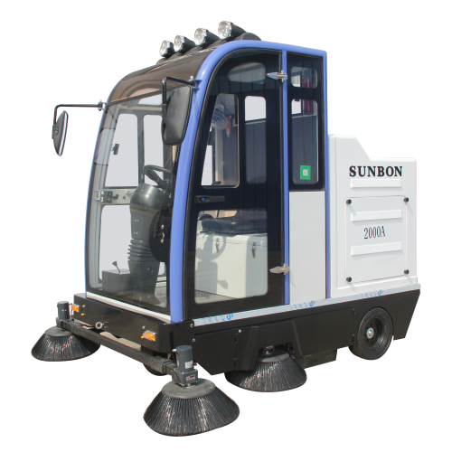 駕駛式電動(dòng)掃地車能原地360度調(diào)頭嗎